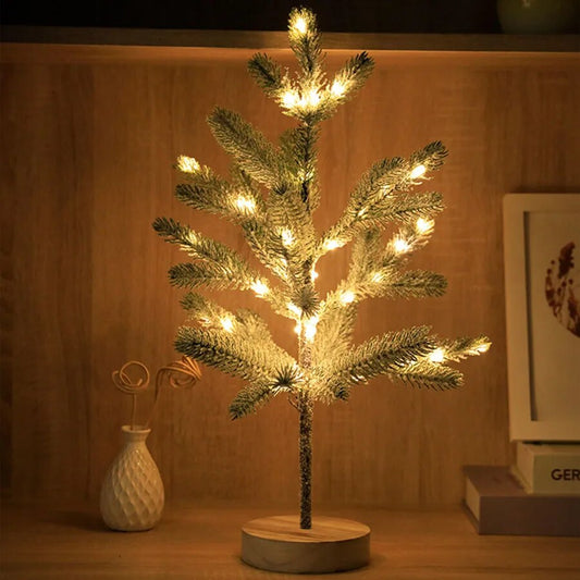 Weihnachtsbaum-Nachtlichtsimulation 50 cm mit 50 LEDs