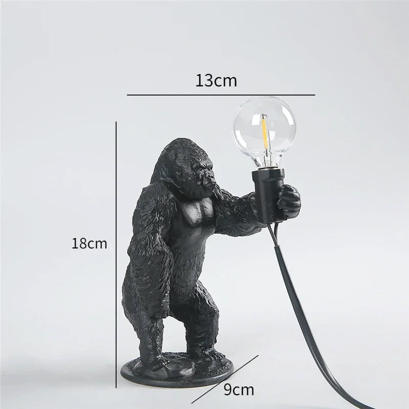 Moderne Mini Gorilla Tischlampe - Korie