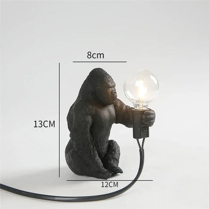 Moderne Mini Gorilla Tischlampe - Korie