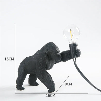 Moderne Mini Gorilla Tischlampe - Korie