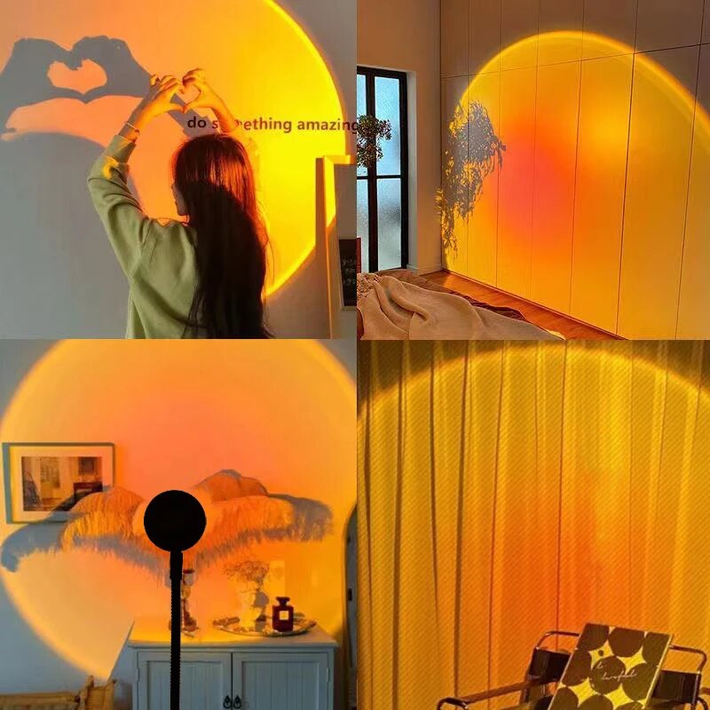 Betörende Schönheit LED Magic Sunset Lampe - MagieSun