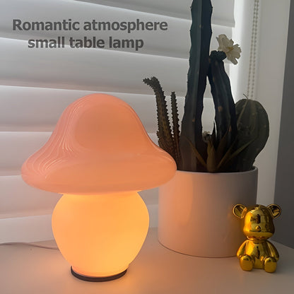 MushroomDream Lampe – Verzaubernde Glasbeleuchtung mit Pilzmuster