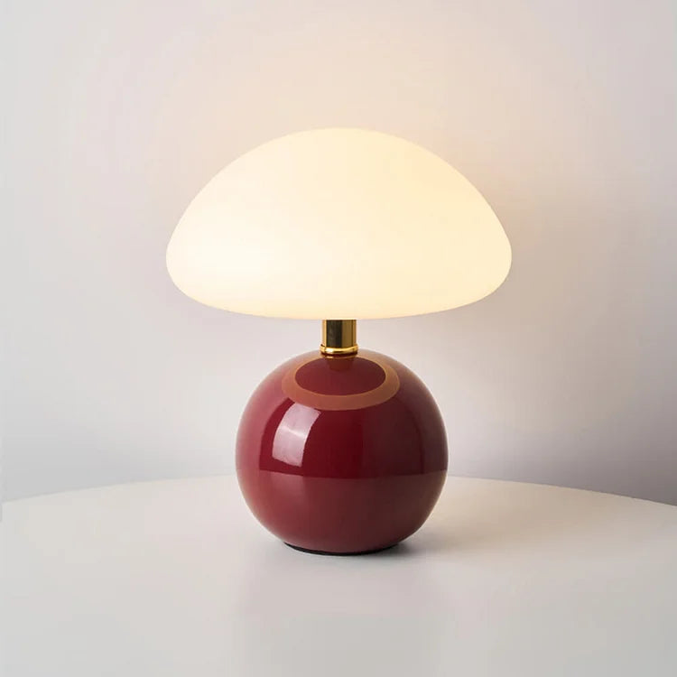 Éclaira Französische Pilzlampe - Elegante Tischlampe im Bauhaus-Stil