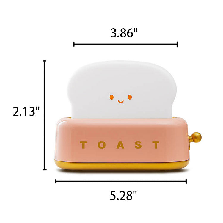 Kreativer Brotbackautomat Design LED Nachtlicht Tischlampe