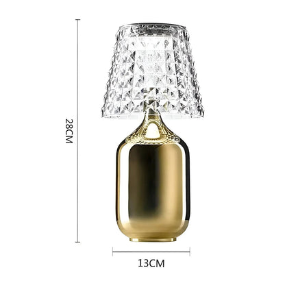 Zaroti Luxe Tischlampe – Kabellos & Elegant