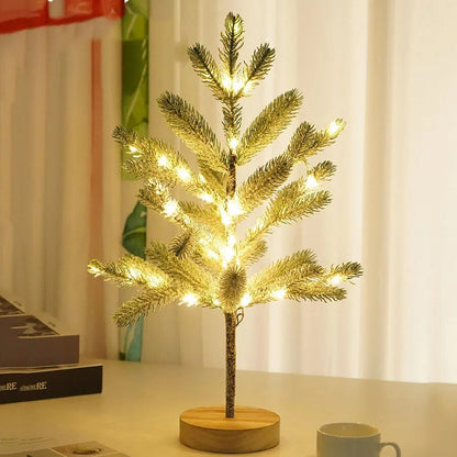 Weihnachtsbaum-Nachtlichtsimulation 50 cm mit 50 LEDs