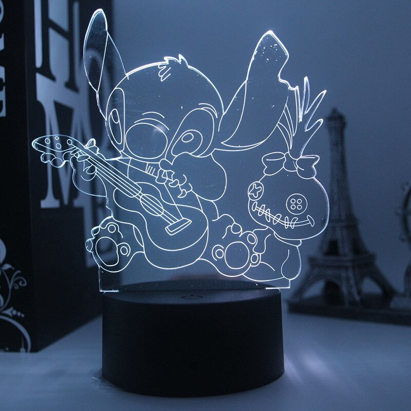 Stitch LED-Nachttischlampe