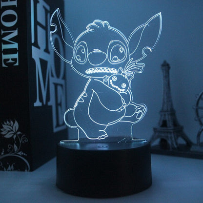 Stitch LED-Nachttischlampe