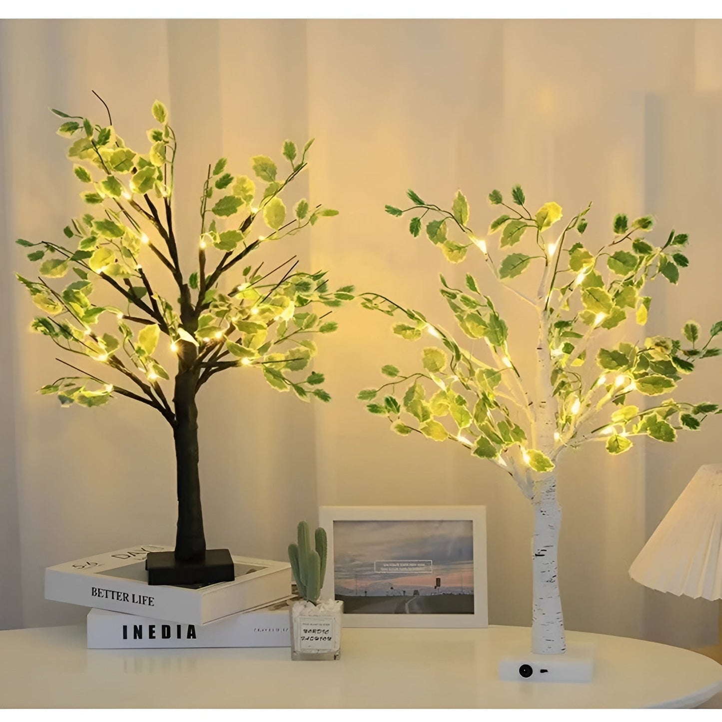 LED Baumlampe - BrightTree - Strahlendes Licht - Wohnkultur