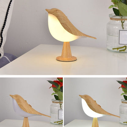 Design Vogellampe – Moderne Tischlampe für Schlafzimmer und Wohnzimmer