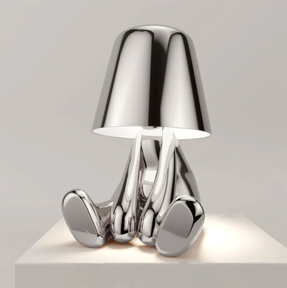 Manlampe - Kunstvolle moderne LED-Tischlampe