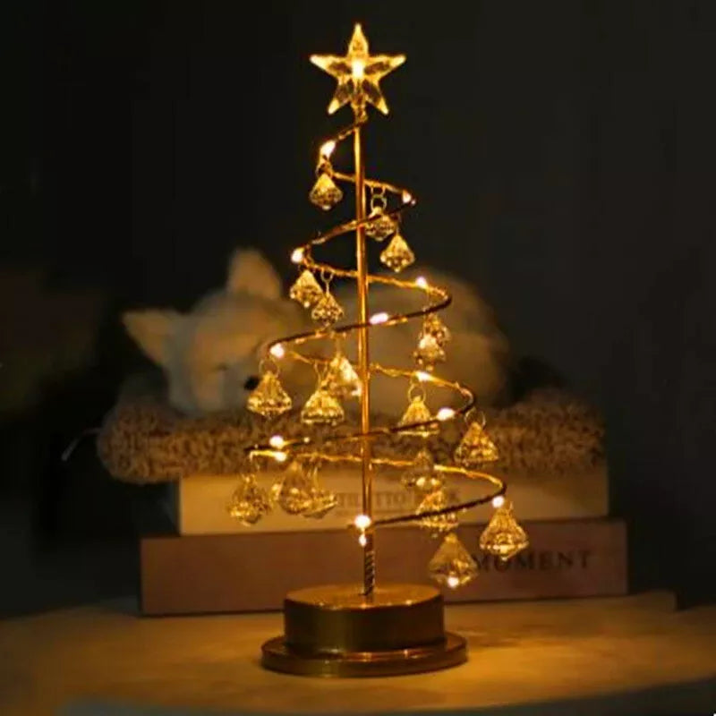 Weihnachtsbaum LED Dekoration 33cm Acrylglas