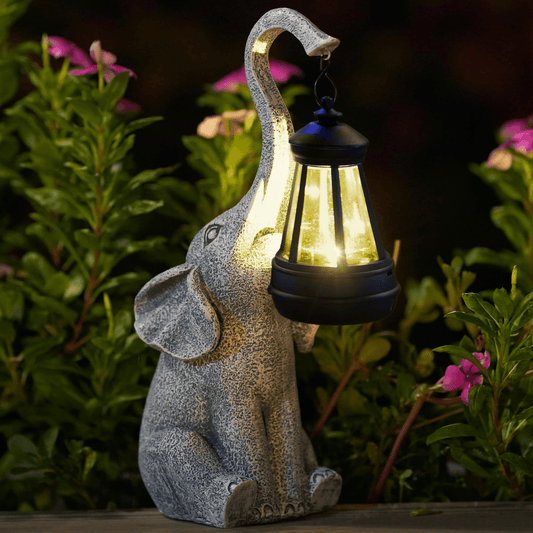 Gentle™ | Gartenlampe mit Elefant